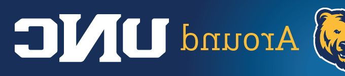 Around UNC logo.